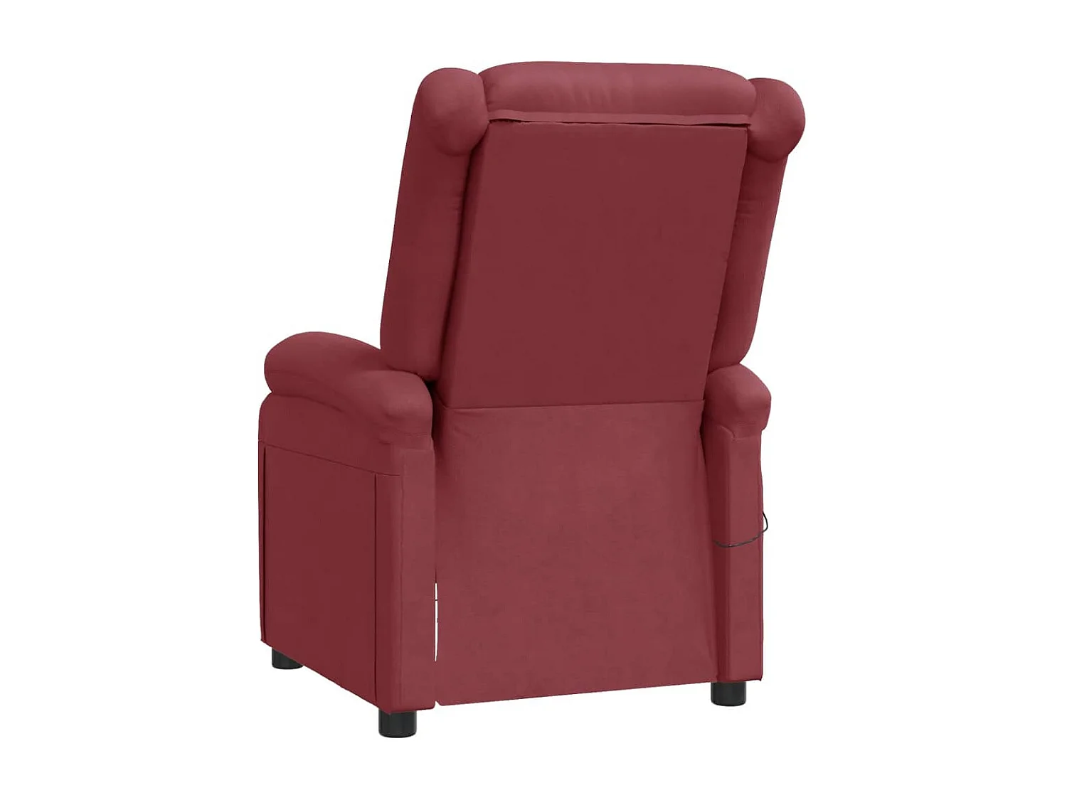 Fauteuil de relaxation avec PVC bordeaux 70 x 93 x 98 cm DEC029257