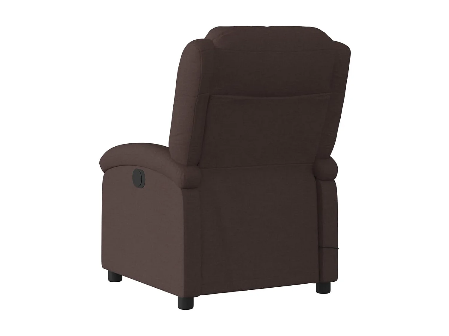 Fauteuil de relaxation TV tissu marron 71 x 86.5 x 99.5 cm DEC026990