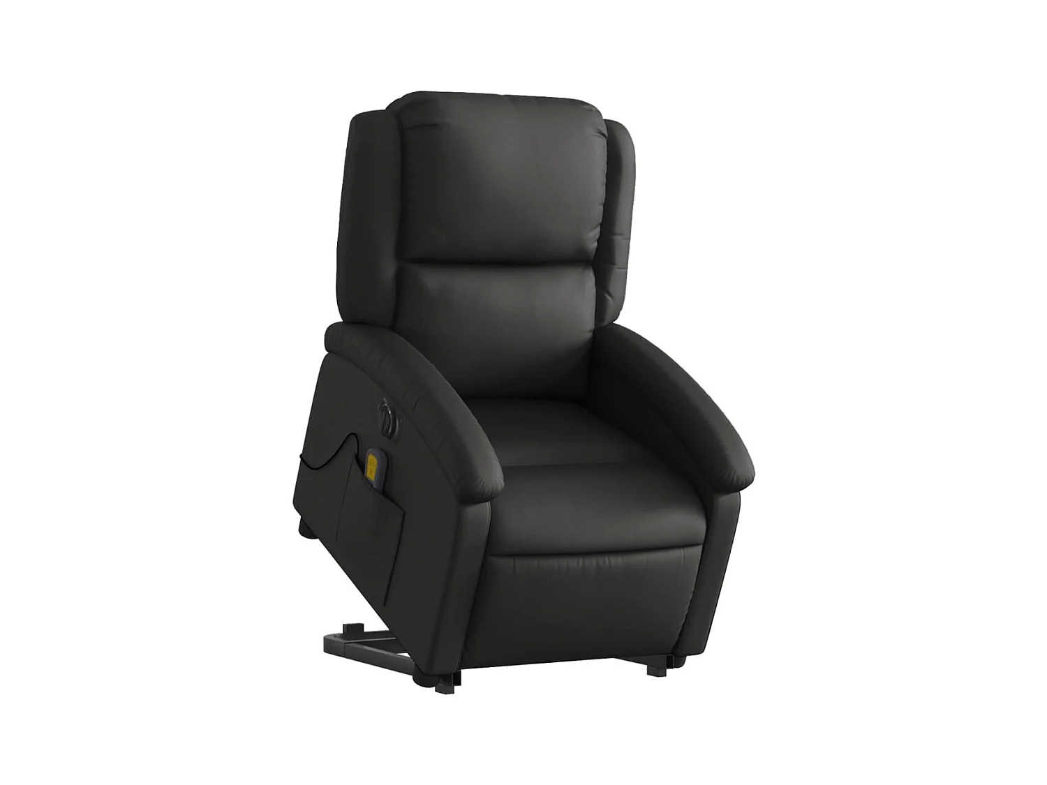Fauteuil de relaxation fonction cuir noire 71 x 86.5 x 99.5 cm DEC027796