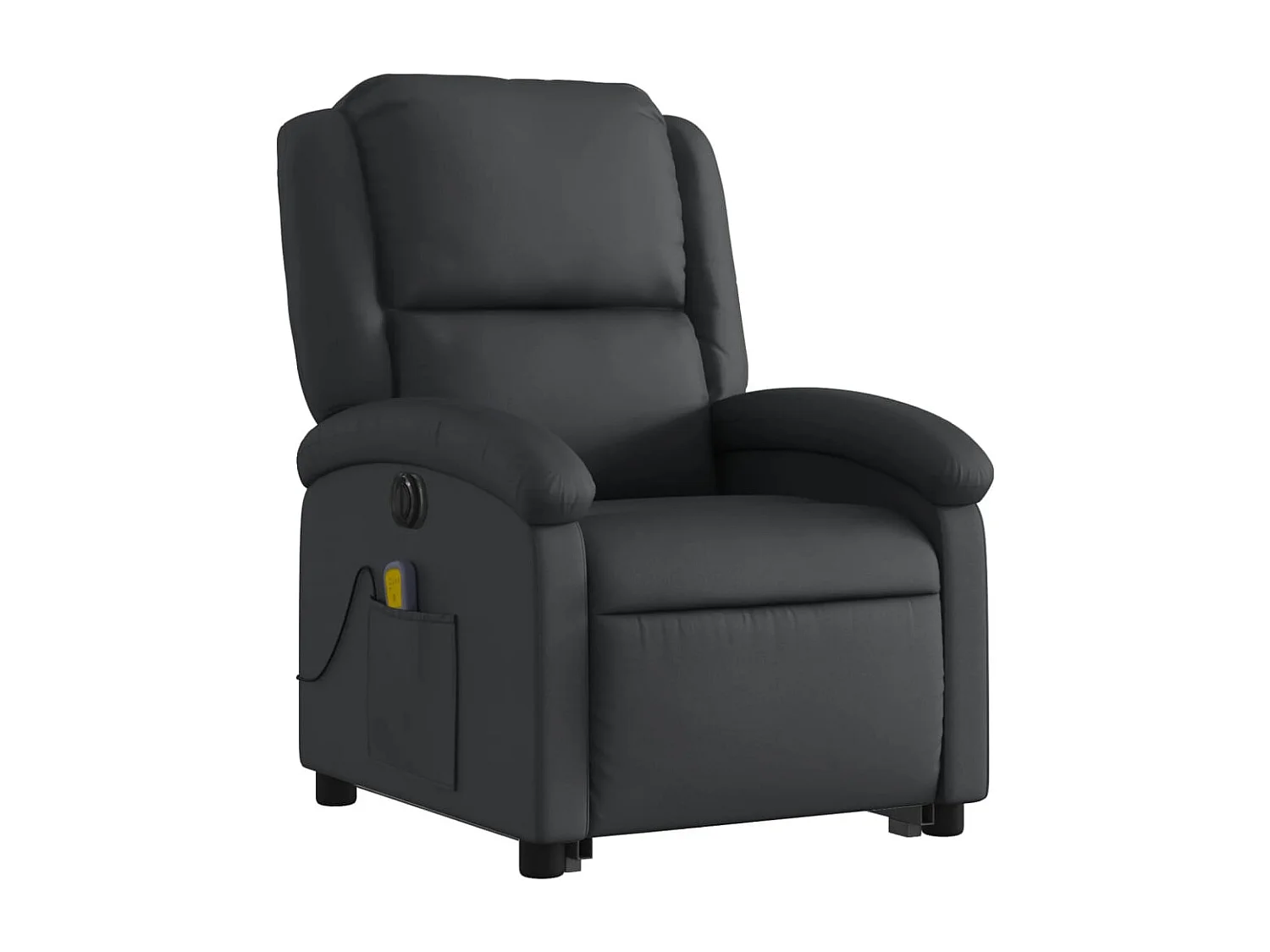 Fauteuil de relaxation fonction cuir noire 71 x 86.5 x 99.5 cm DEC027796