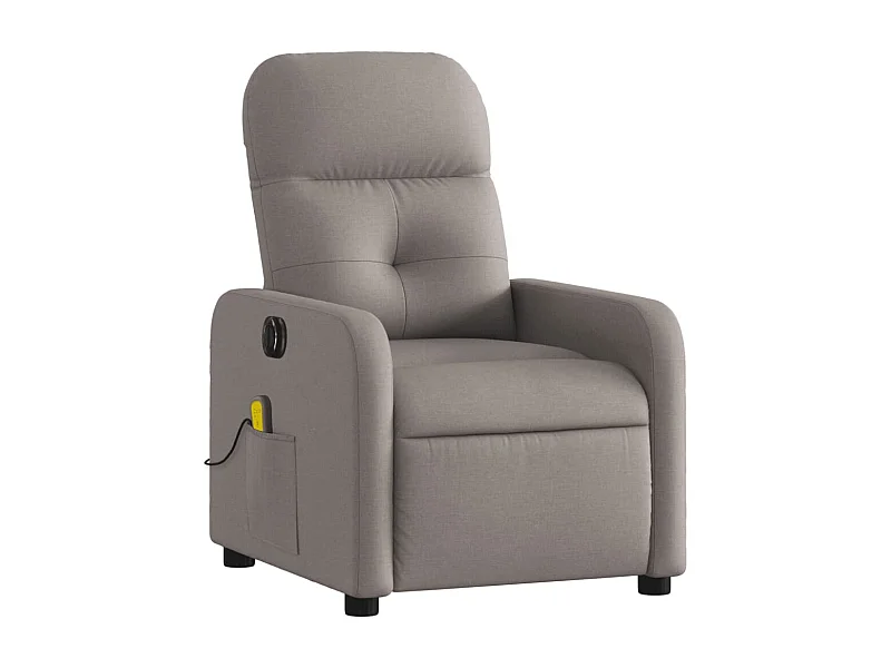 Fauteuil de relaxation TV tissu 66 x 89 x 96 cm DEC027267