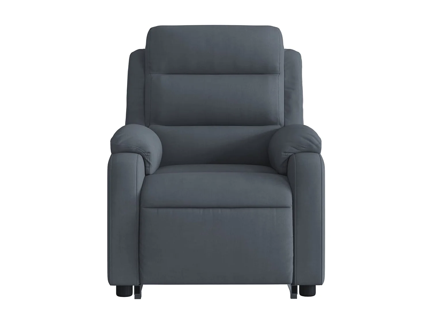 Fauteuil de relaxation TV grise 75 x 92.5 x 100 cm DEC026966