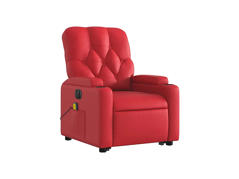 Fauteuil de relaxation fonction PVC 74 x 86.5 x 93.5 cm DEC027857