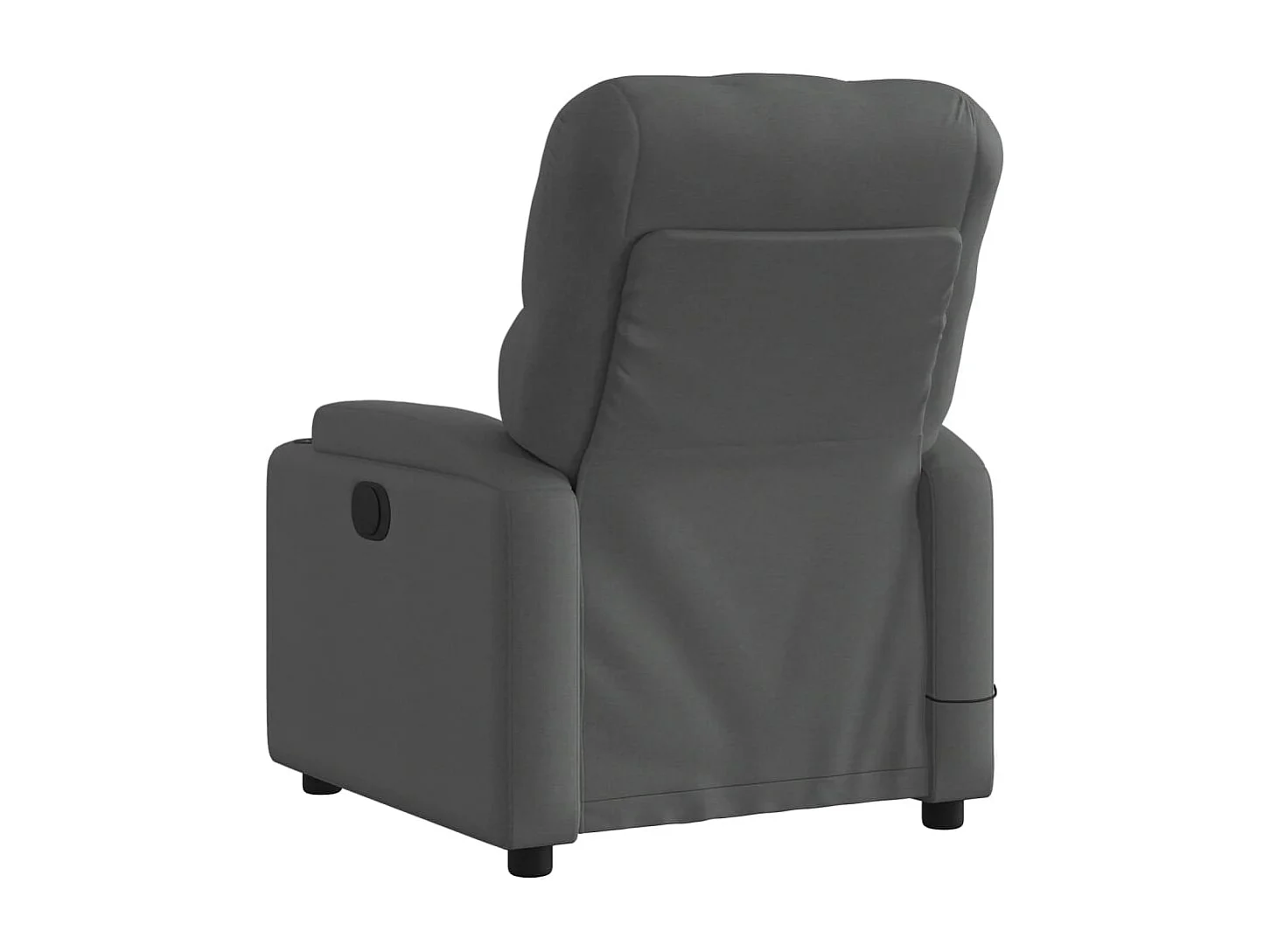 Fauteuil de relaxation TV tissu grise 74 x 86.5 x 93.5 cm DEC026956
