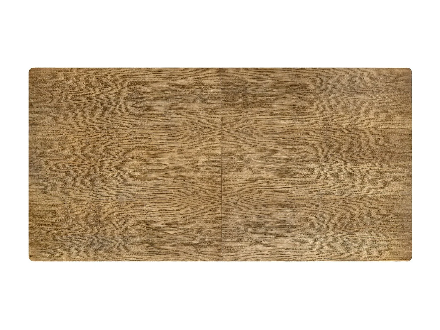 Tavolo da pranzo Melton (101x200-300)/Legno massello e MDF/Allungabile/Marrone