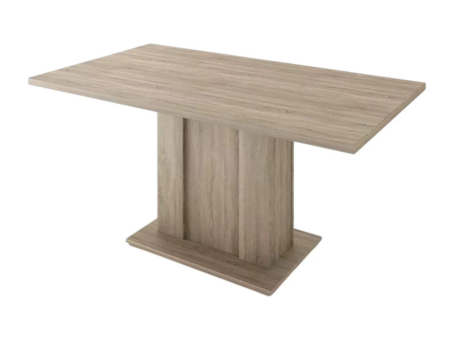 Esstisch Mondo (90x160)/Möbelplatte/Braun