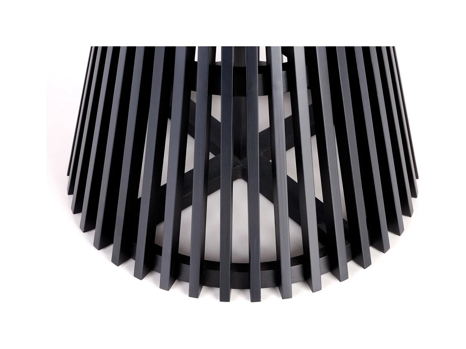 Tavolo da pranzo Miyaki (o120x77)/MDF/nera