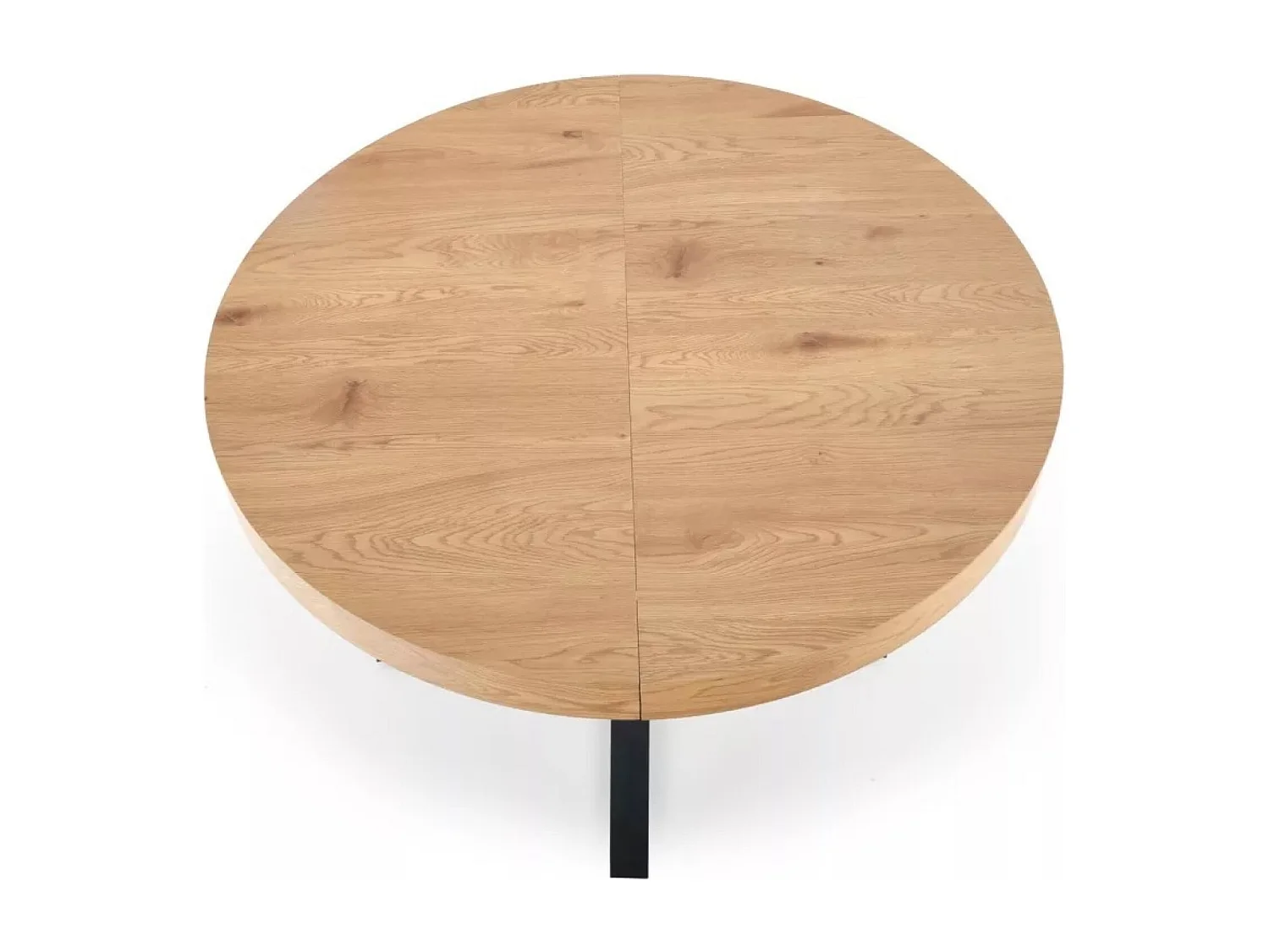 Esstisch Mercy (120x120-160)/MDF/braun