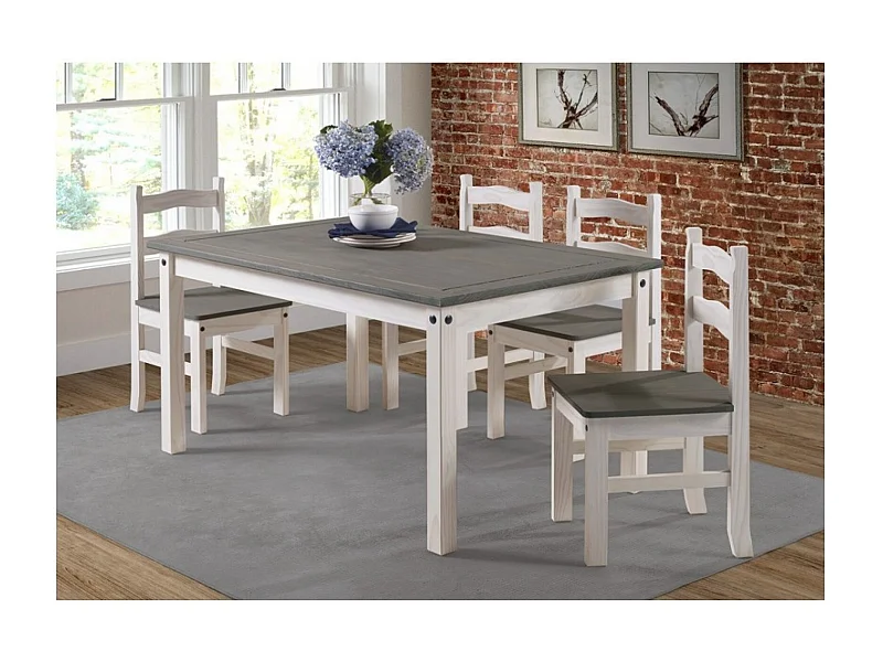 Esstisch Mexi (80x140)/MDF/grau