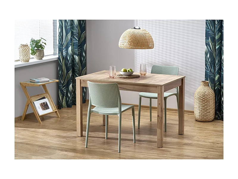 Tavolo da pranzo Maurycy (75x118-158)/MDF/Marrone