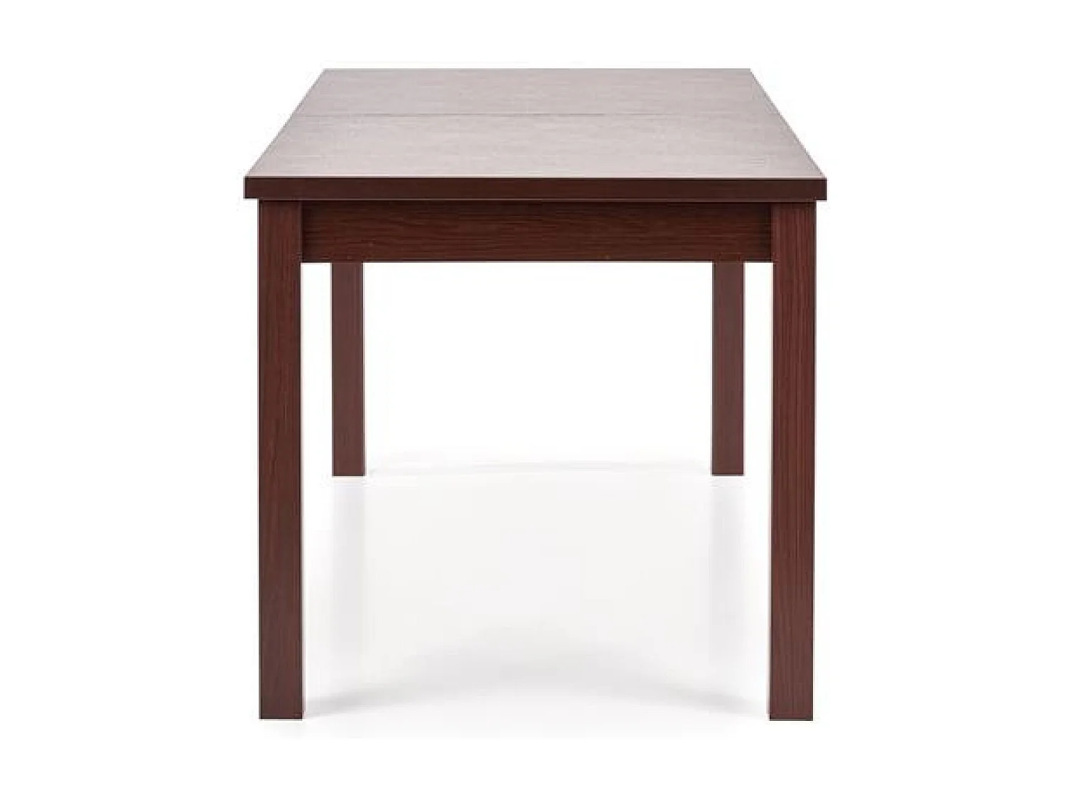 Table à manger Maurycy (75x118-158)/MDF/Brun