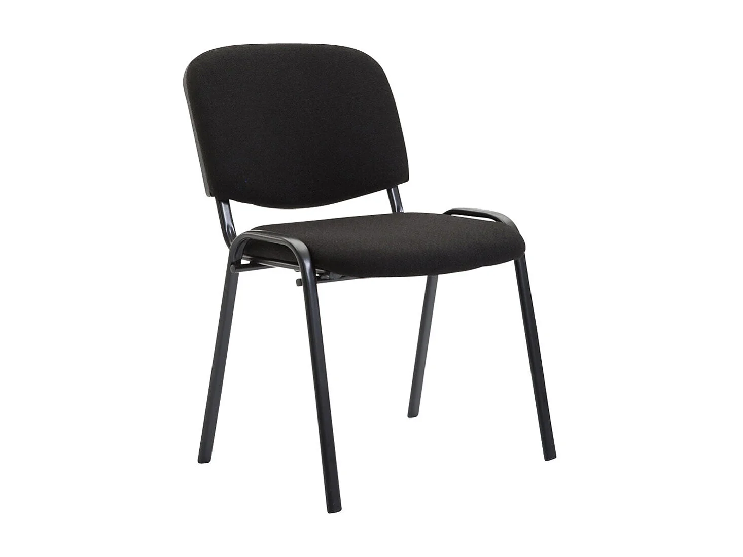 Lot de 4 chaises métal argentée 53 x 53 x 83 cm 10_0003196