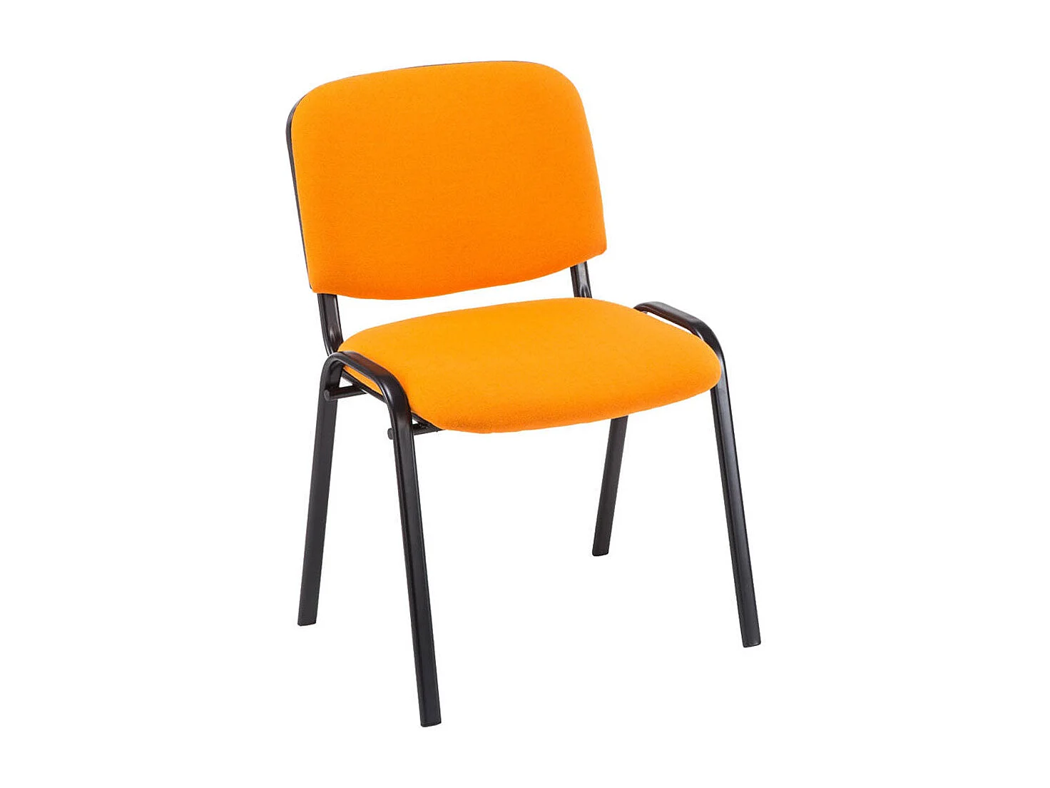 Lot de 4 chaises métal argentée 53 x 53 x 83 cm 10_0003194