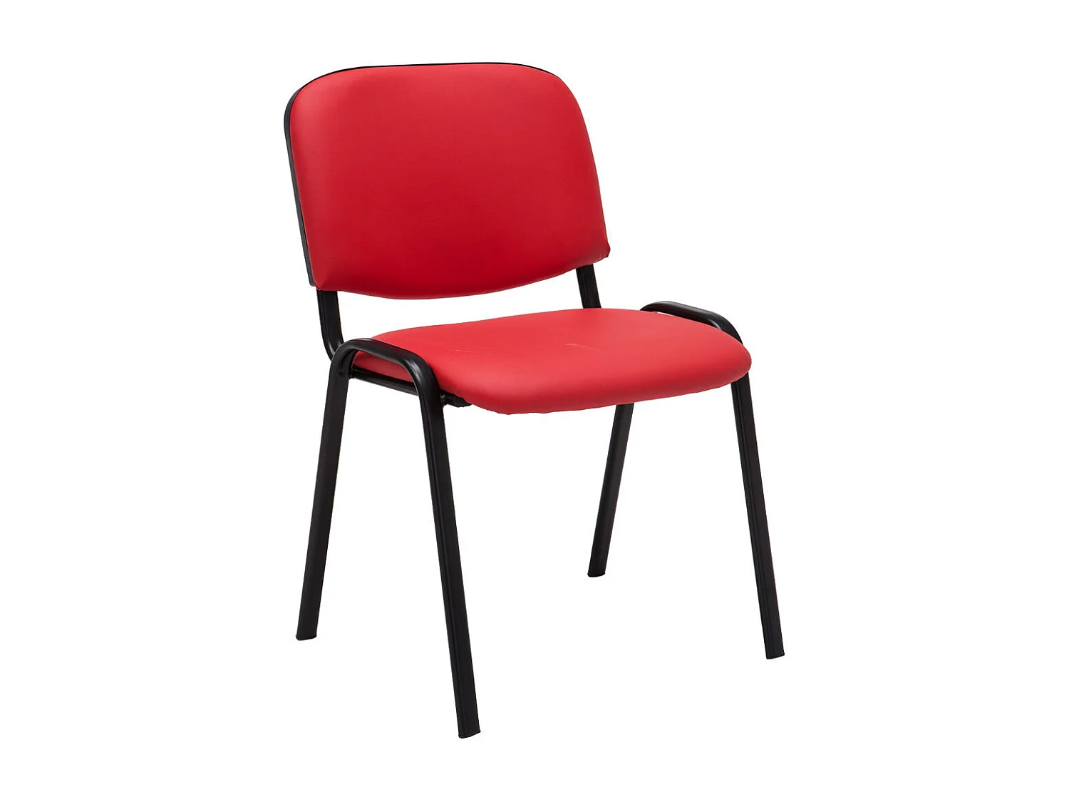 Lot de 4 chaises métal argentée 53 x 53 x 83 cm 10_0003187