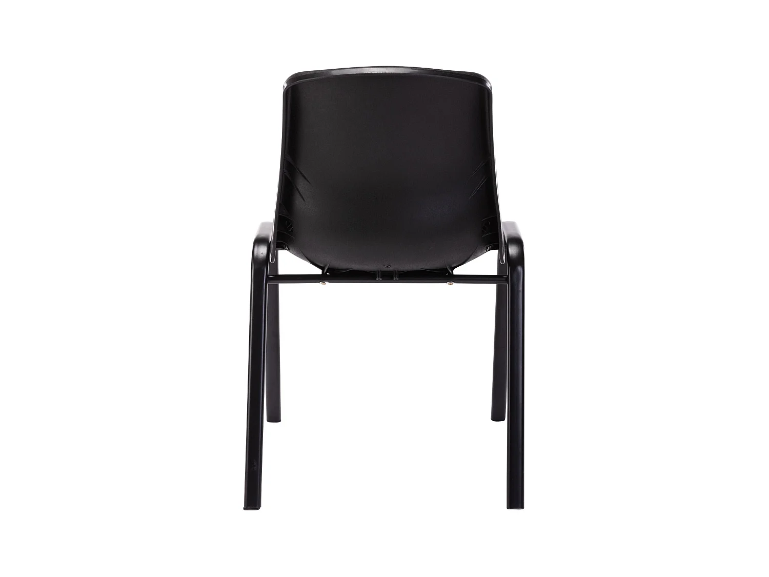 Lot de 4 chaises métal argentée 47 x 52 x 76 cm 10_0003206