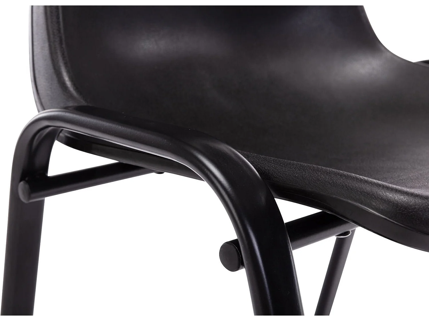 Lot de 4 chaises métal argentée 47 x 52 x 76 cm 10_0003206