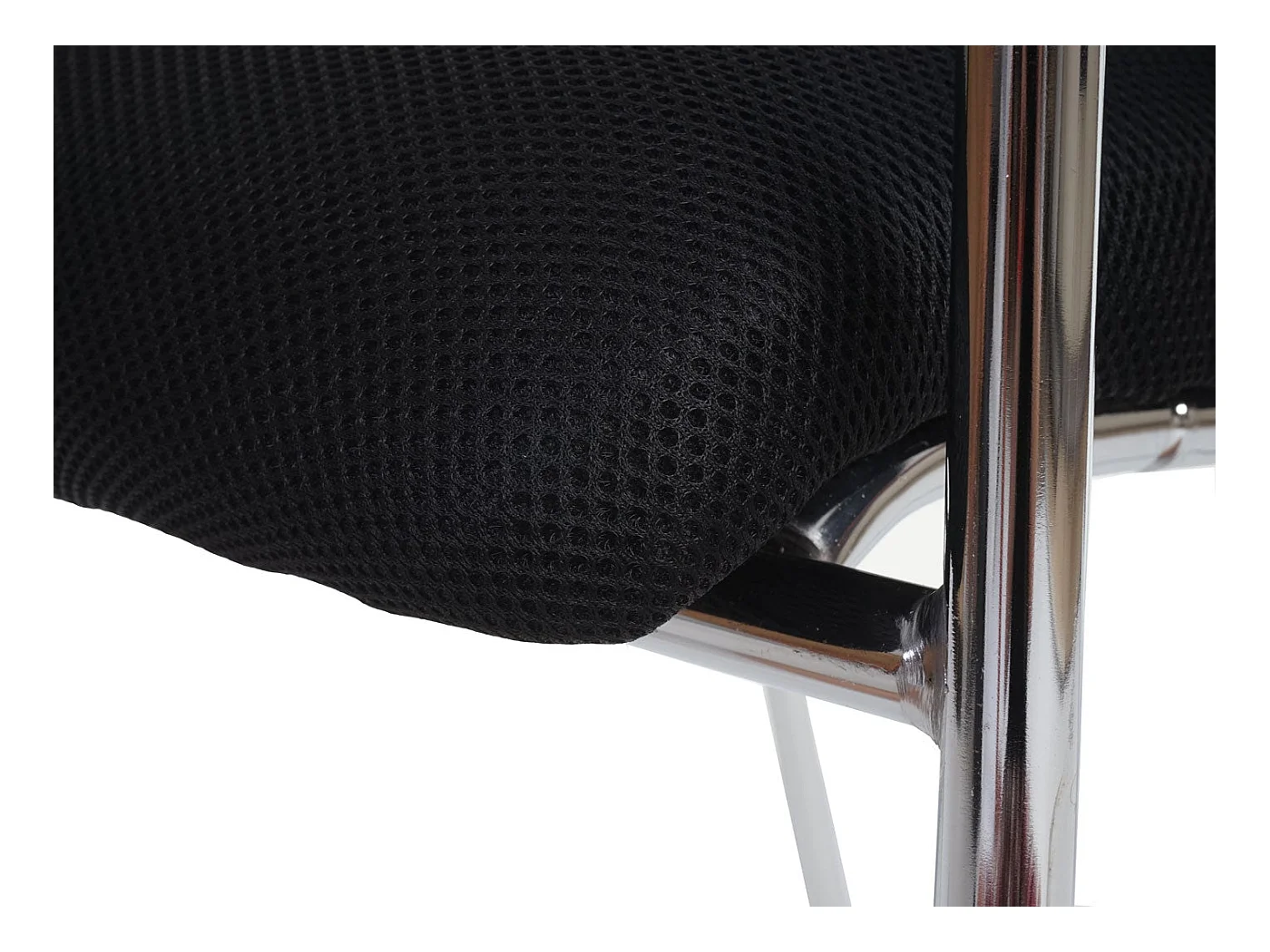 Lot de 4 chaises tissu noire 04_0000552