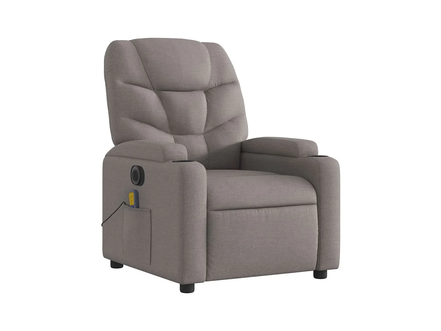 Fauteuil de relaxation TV tissu 74 x 89 x 100 cm DEC027273