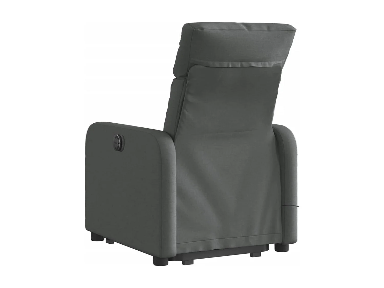 Fauteuil de relaxation TV tissu grise 66 x 89.5 x 95.5 cm DEC026964
