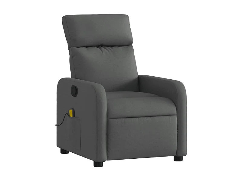 Fauteuil de relaxation TV tissu grise 66 x 89.5 x 95.5 cm DEC026954