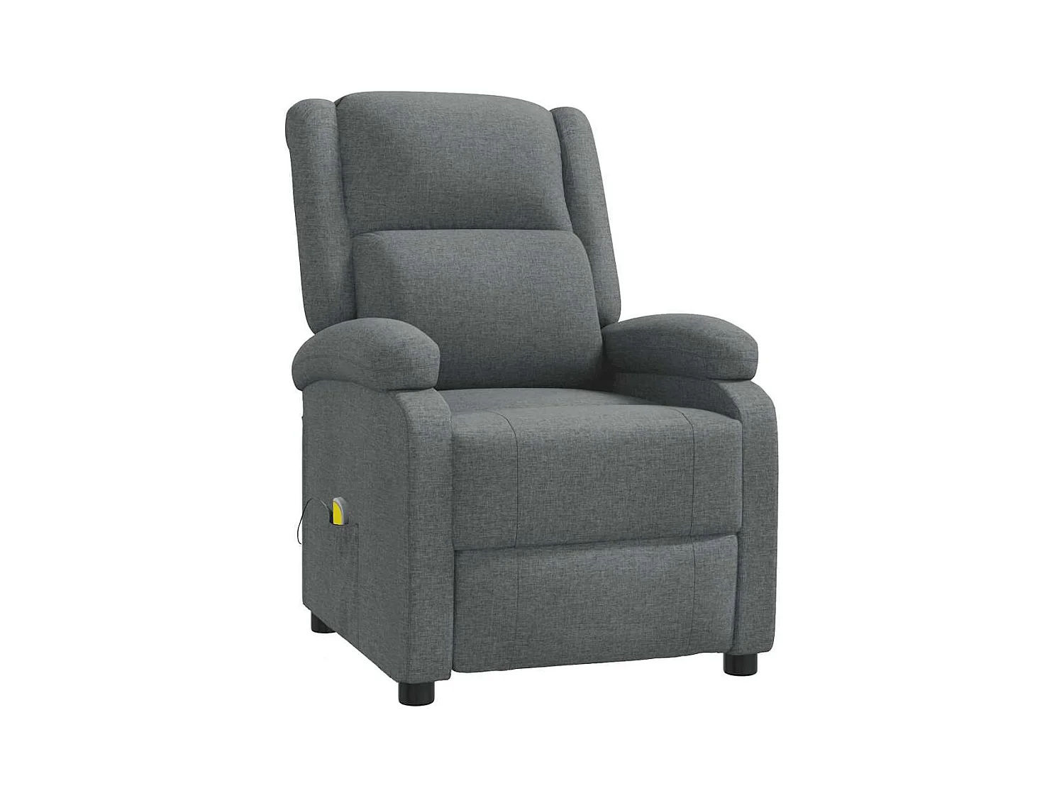 Fauteuil de relaxation avec tissu grise 70 x 93 x 98 cm DEC029204