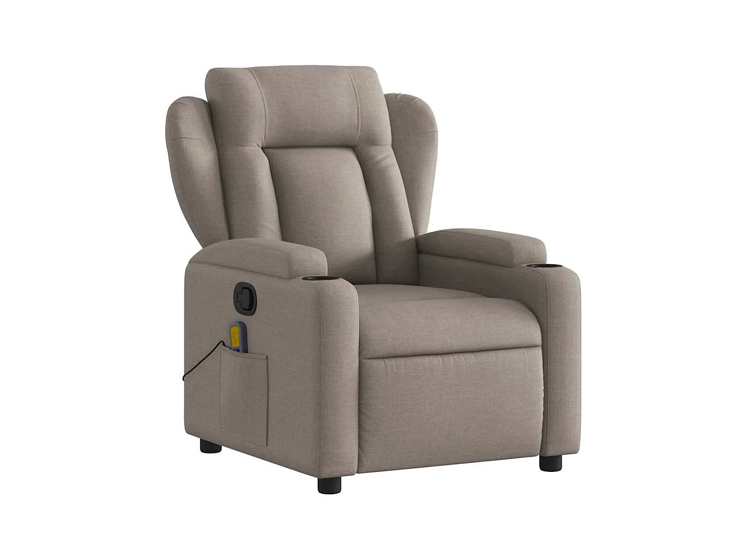 Fauteuil de relaxation TV tissu 77 x 94.5 x 100 cm DEC027111