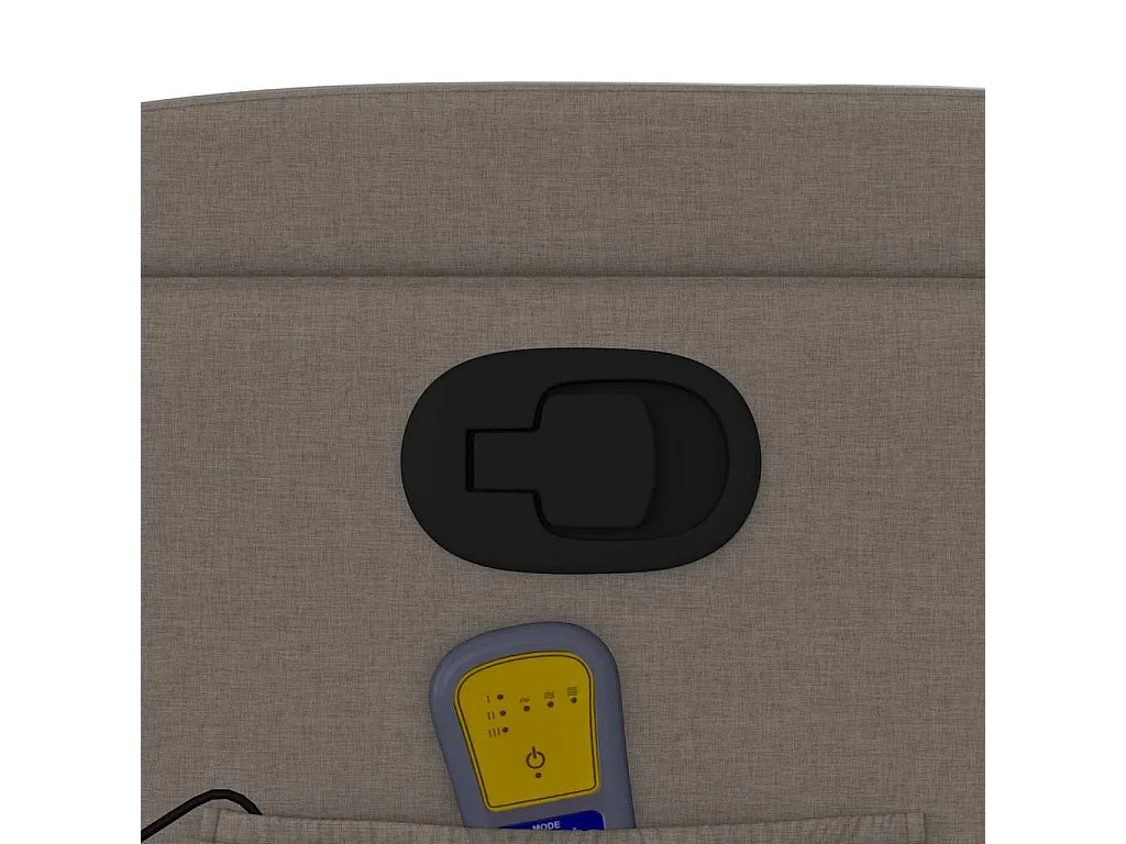 Fauteuil de relaxation TV tissu 77 x 94.5 x 100 cm DEC027111