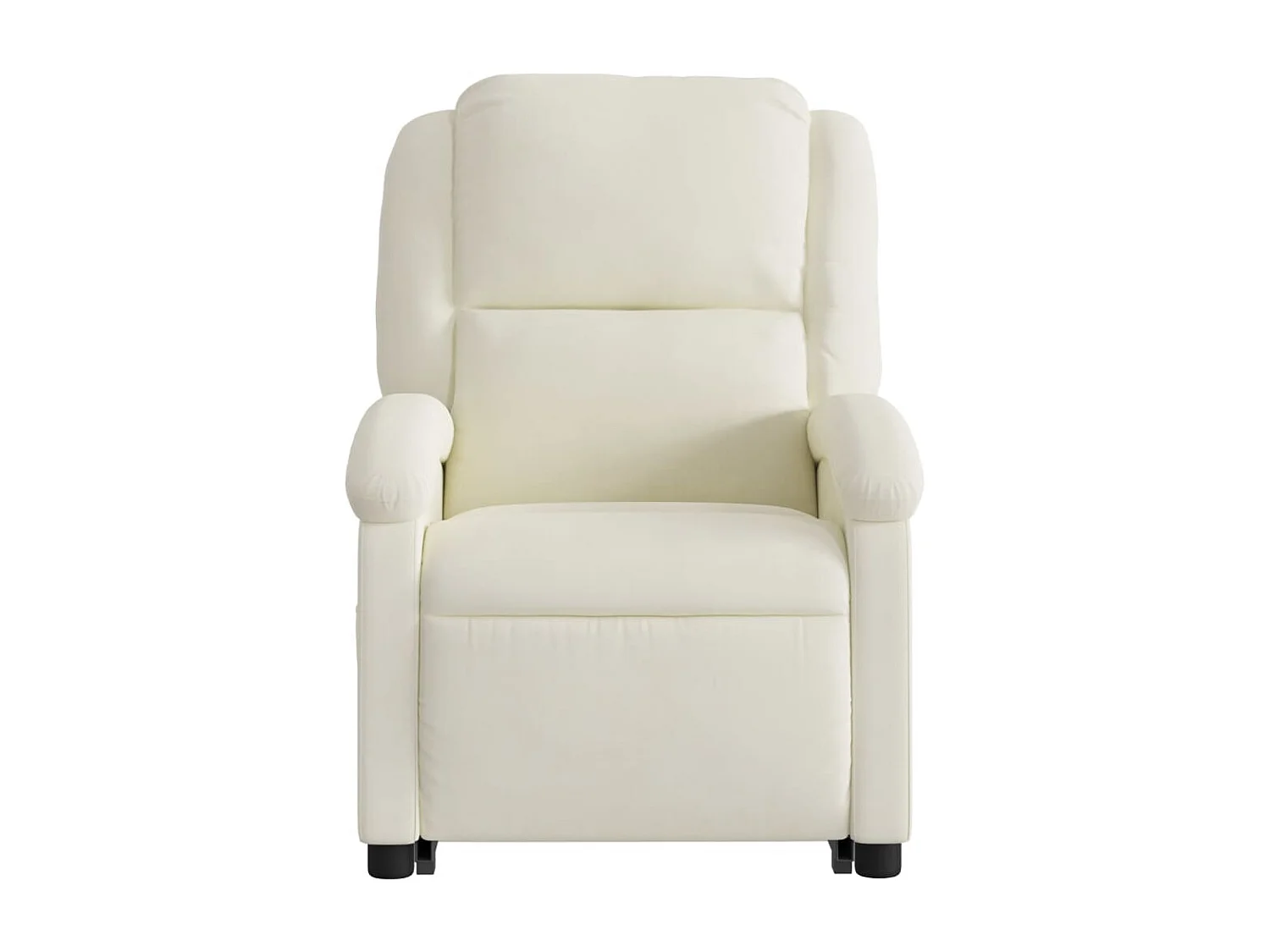 Fauteuil de relaxation TV crème 71 x 86.5 x 99.5 cm DEC026898