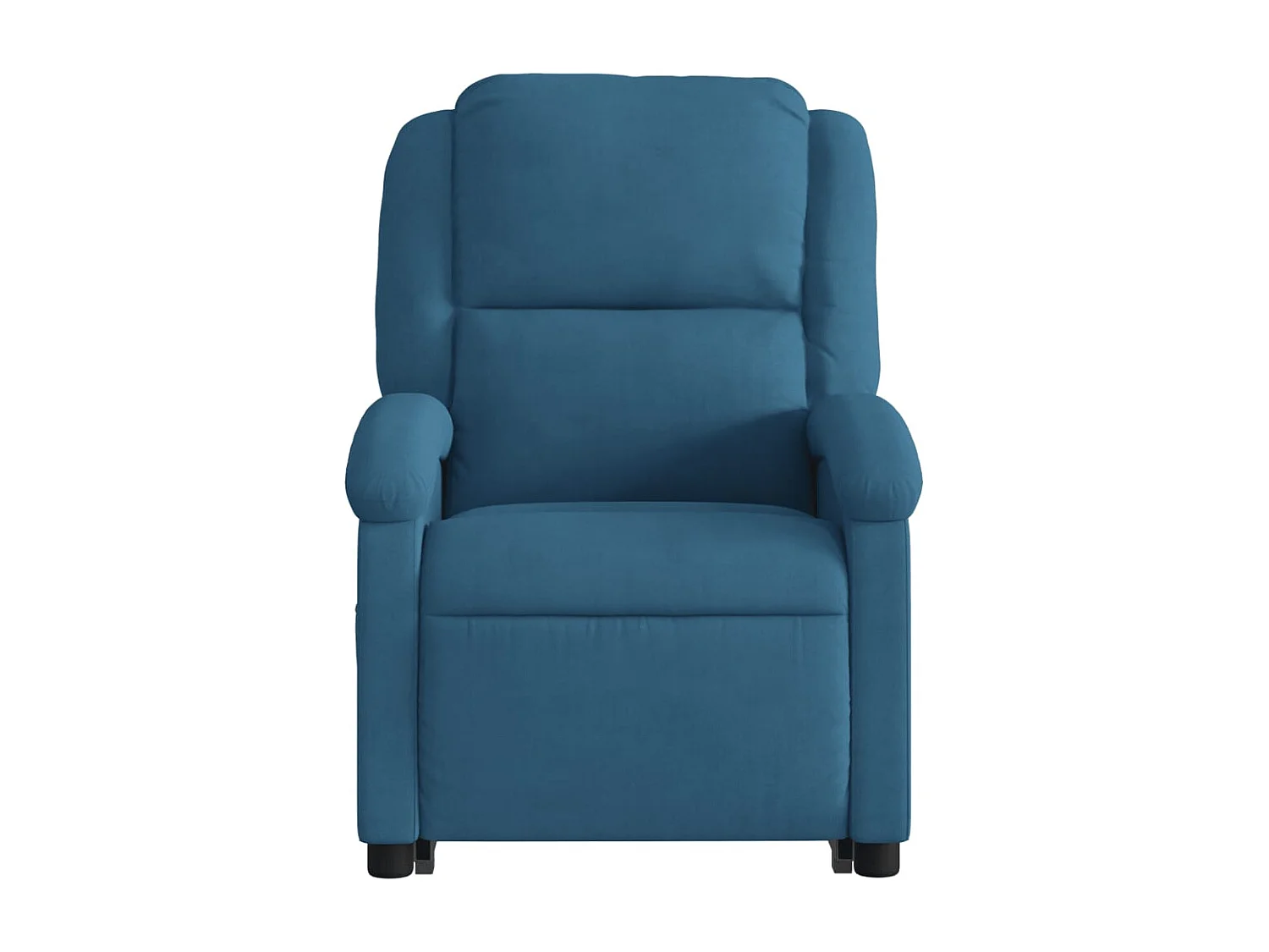 Fauteuil de relaxation TV bleue 71 x 86.5 x 99.5 cm DEC026872