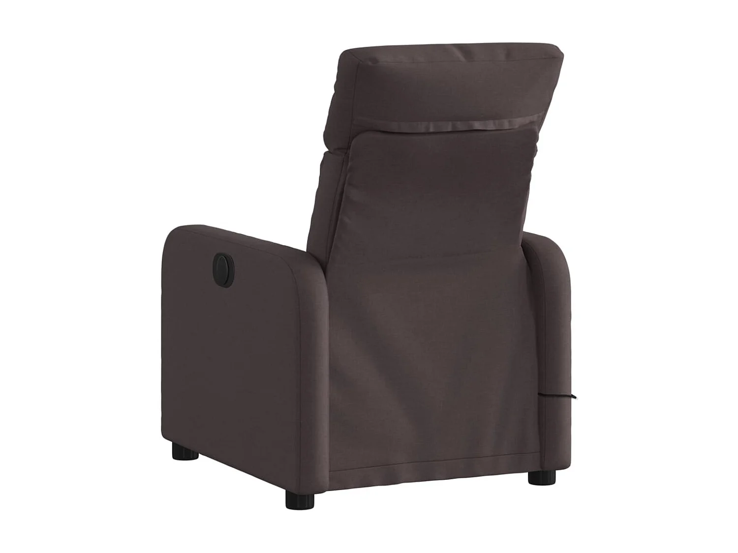 Fauteuil de relaxation TV tissu marron 66 x 89.5 x 95.5 cm DEC026989