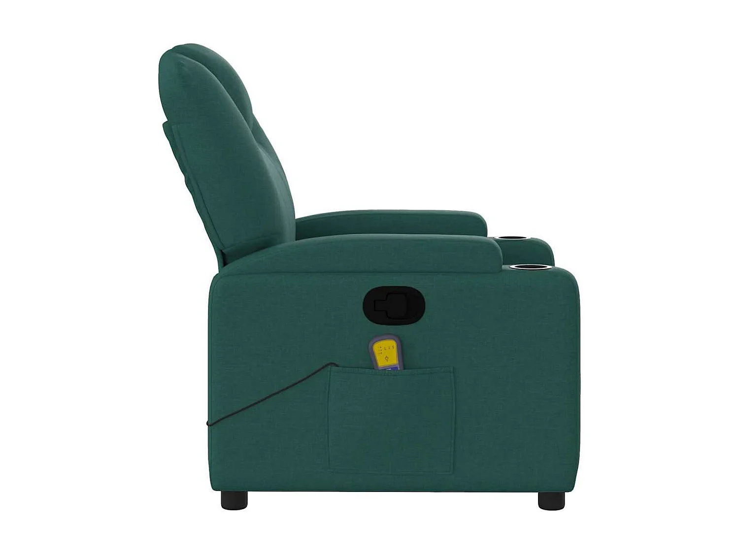 Fauteuil de relaxation TV tissu 74 x 88 x 97 cm DEC027121