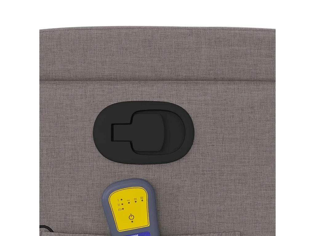 Fauteuil de relaxation TV tissu 74 x 88 x 97 cm DEC027106