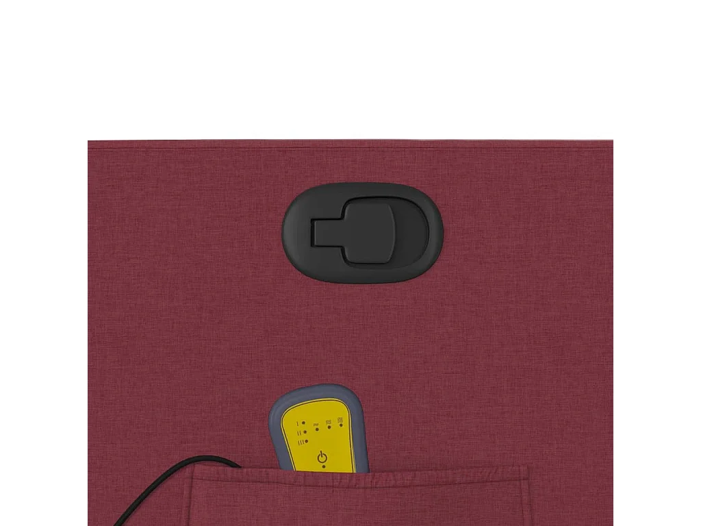 Fauteuil de relaxation TV tissu 66 x 89 x 96 cm DEC027088