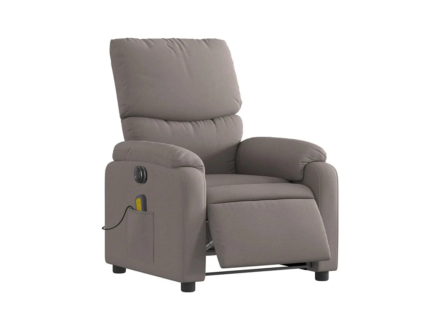 Fauteuil de relaxation TV tissu 75 x 99 x 99 cm DEC027274