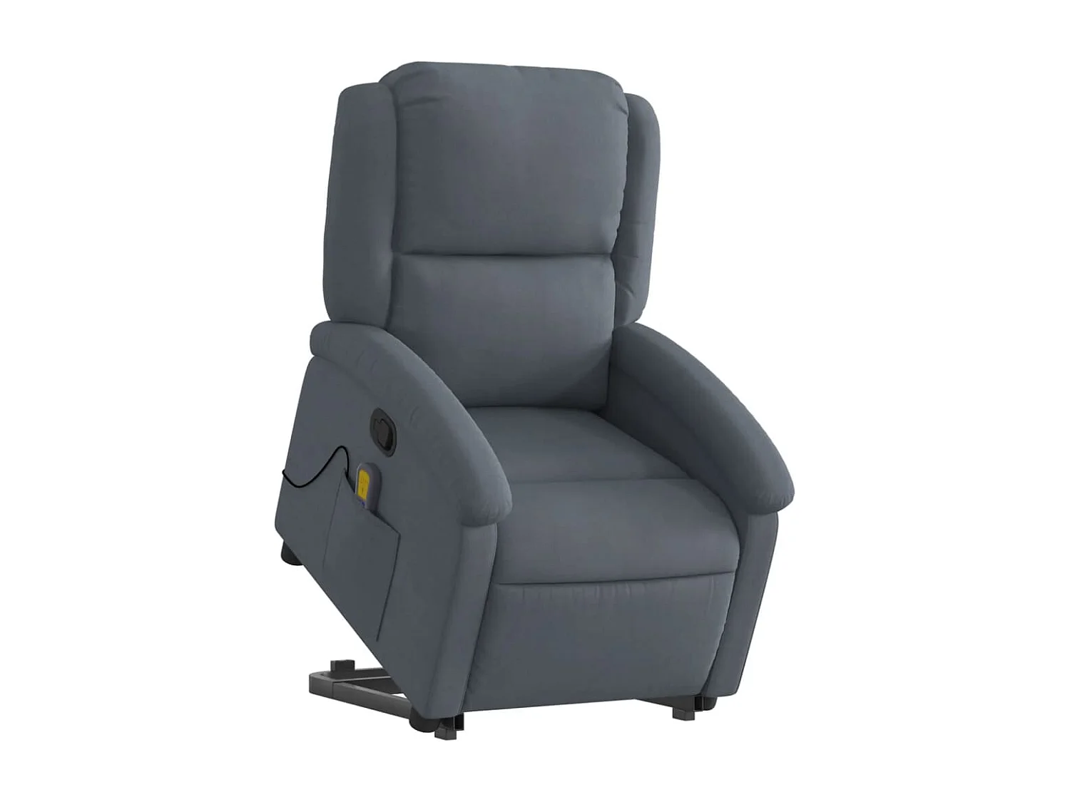 Fauteuil de relaxation TV grise 71 x 86.5 x 99.5 cm DEC026968
