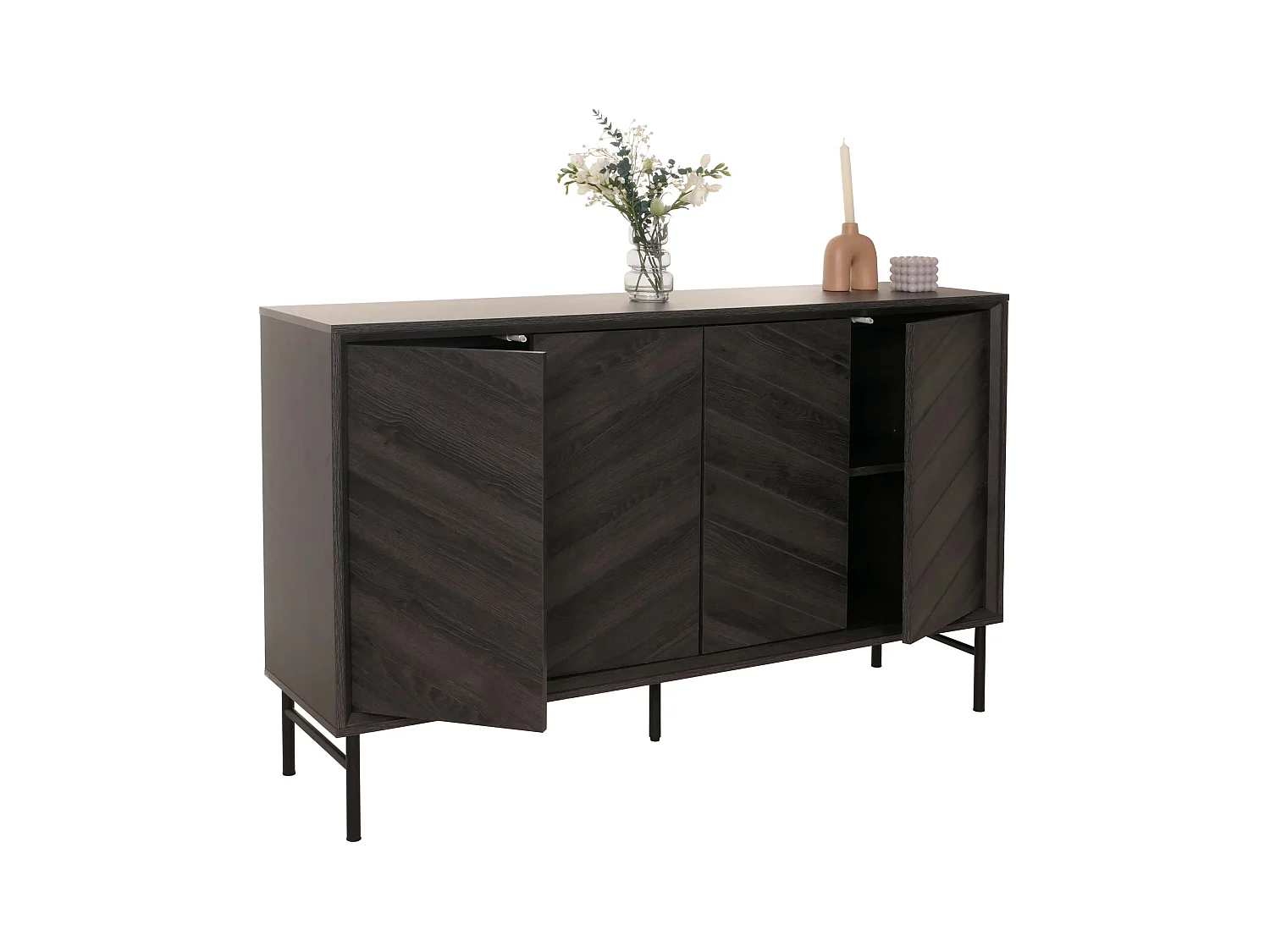 Sideboard MCW-M50, Dunkelgrau