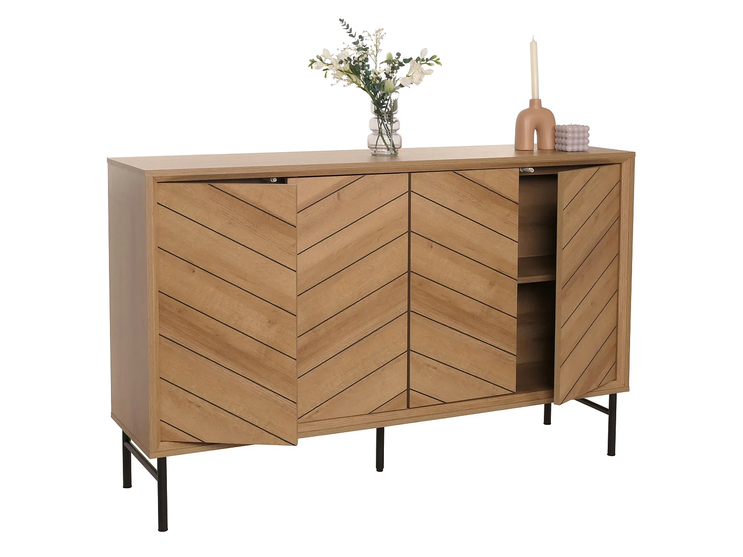 Kredens MCW-M50,  naturalny
