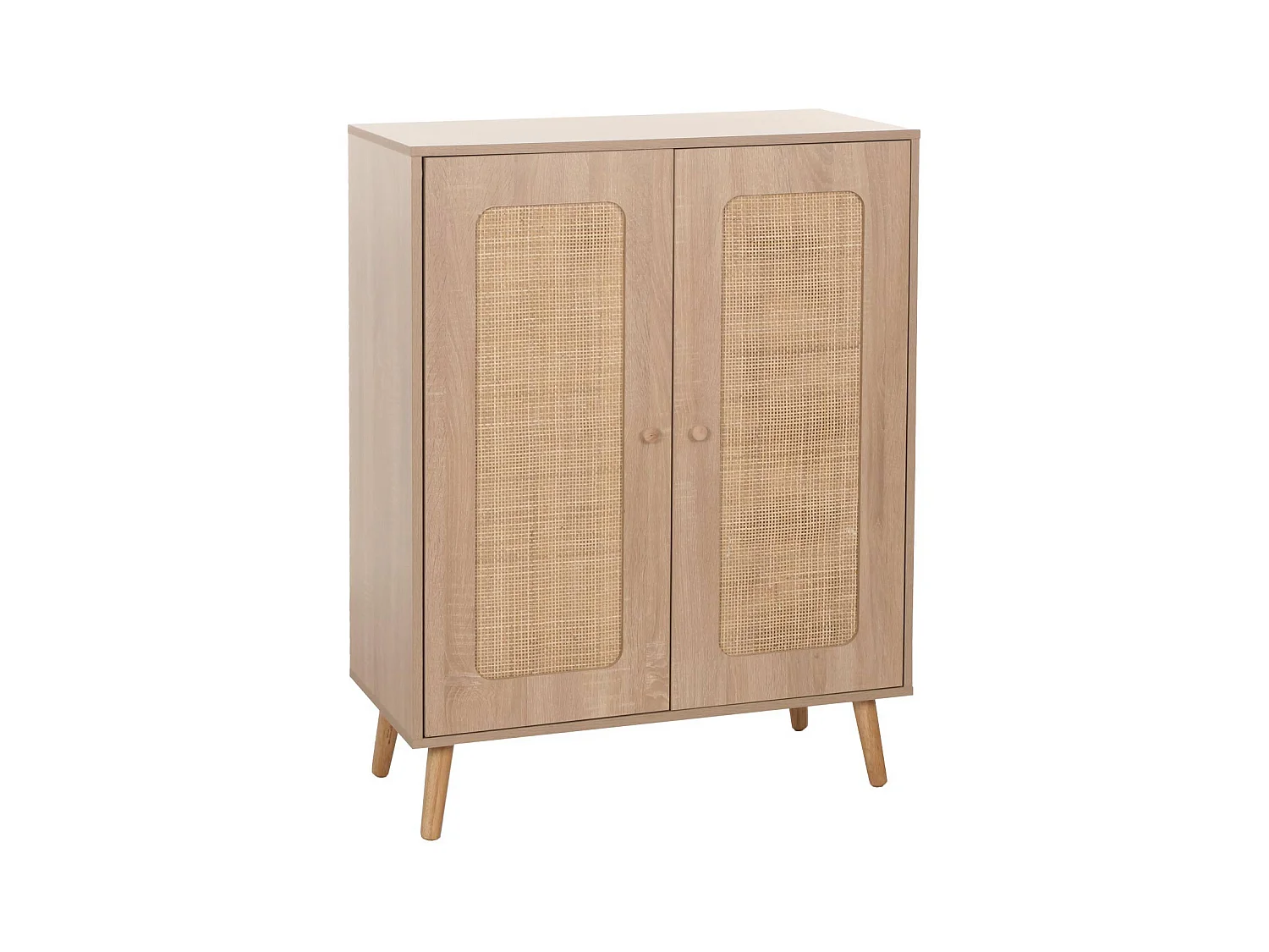 Buffet haut MCW-M38,  aspect chêne