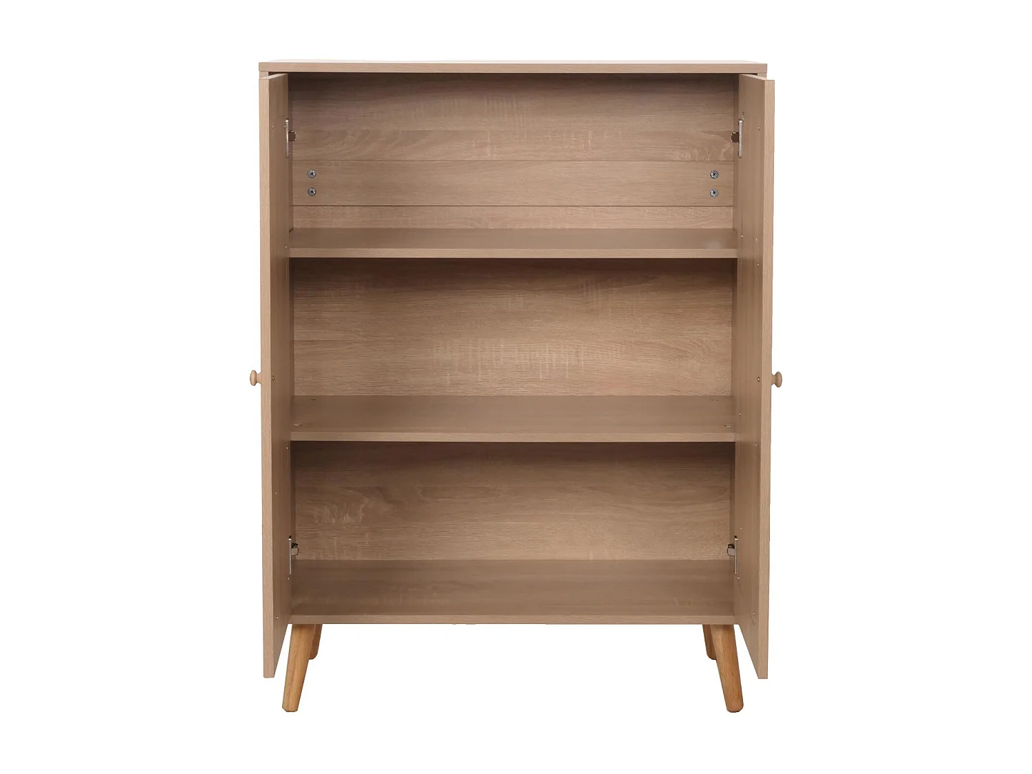 Highboard MCW-M38,  Oak Finish