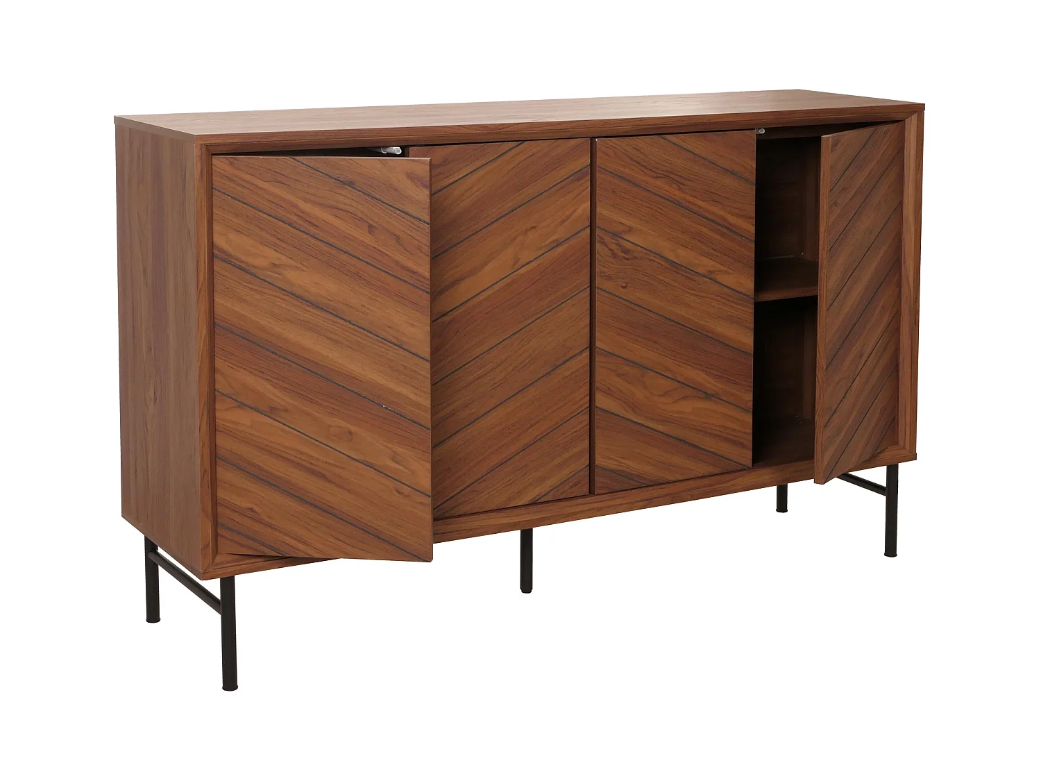 Kredens MCW-M50,  brązowy