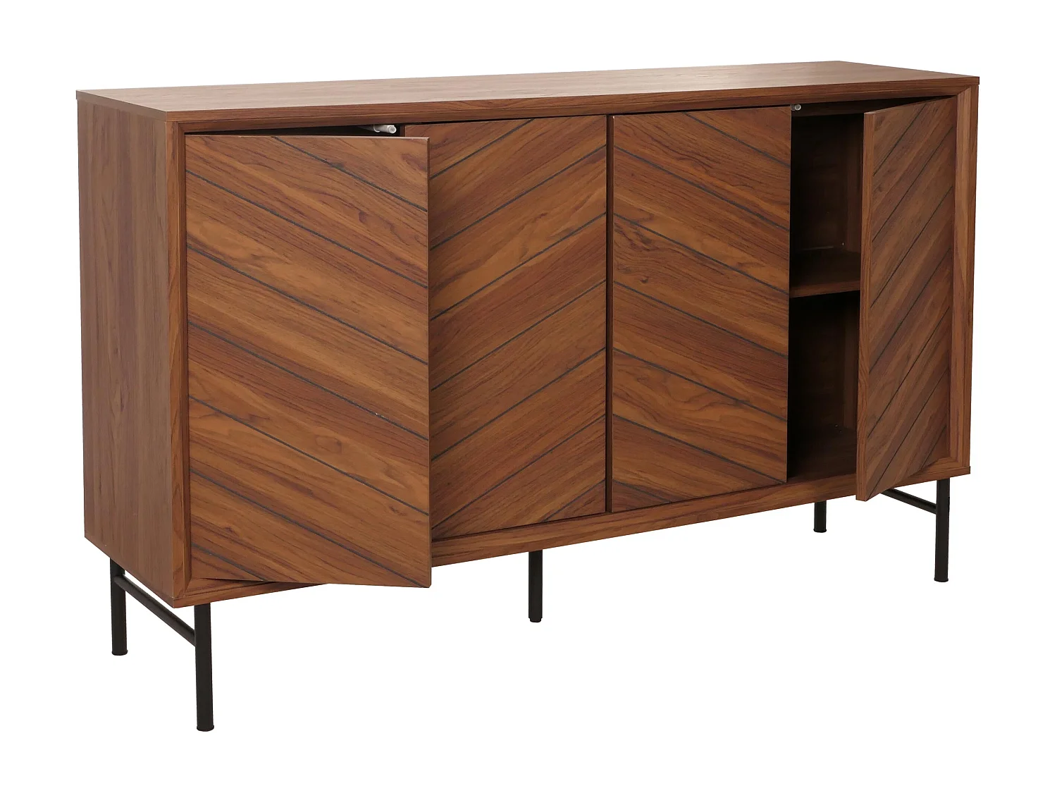 Kredens MCW-M50,  brązowy