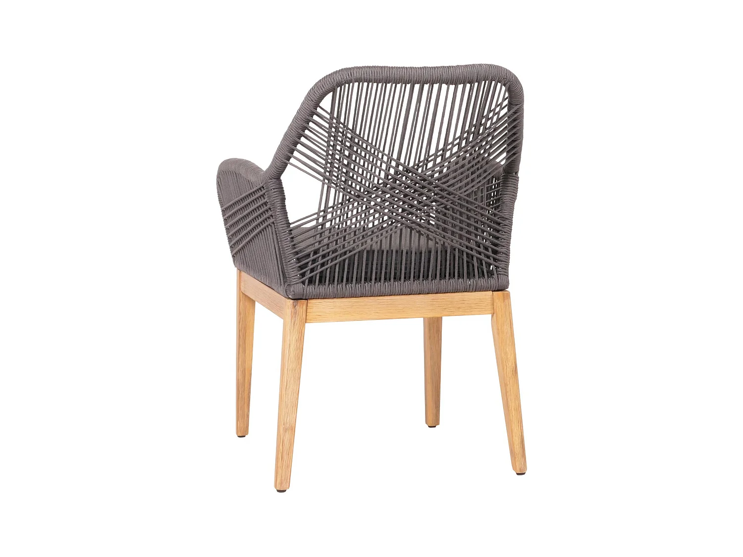 Gartenstuhl MCW-H56b, Grau Kissen anthrazit