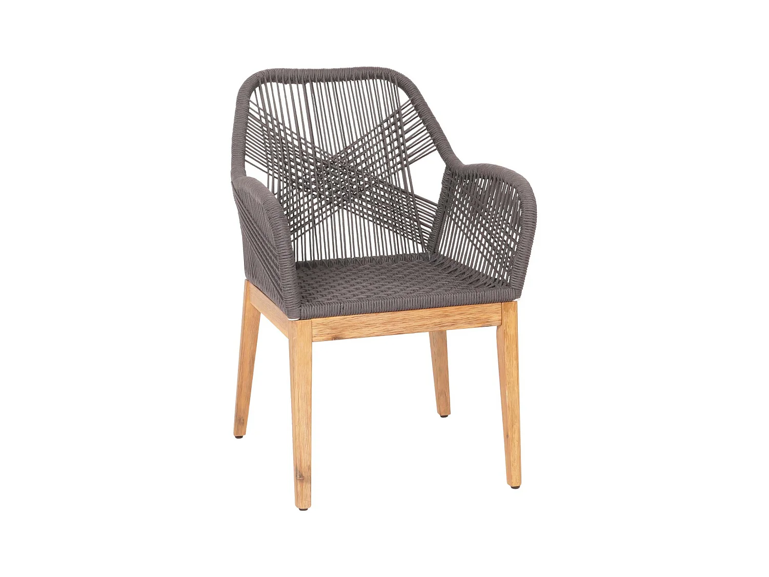 Gartenstuhl MCW-H56b, Grau Kissen anthrazit