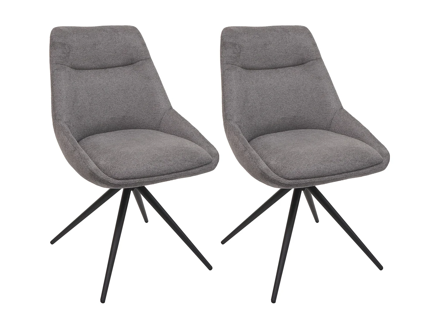 Esszimmerstuhl MCW-M65, Grau