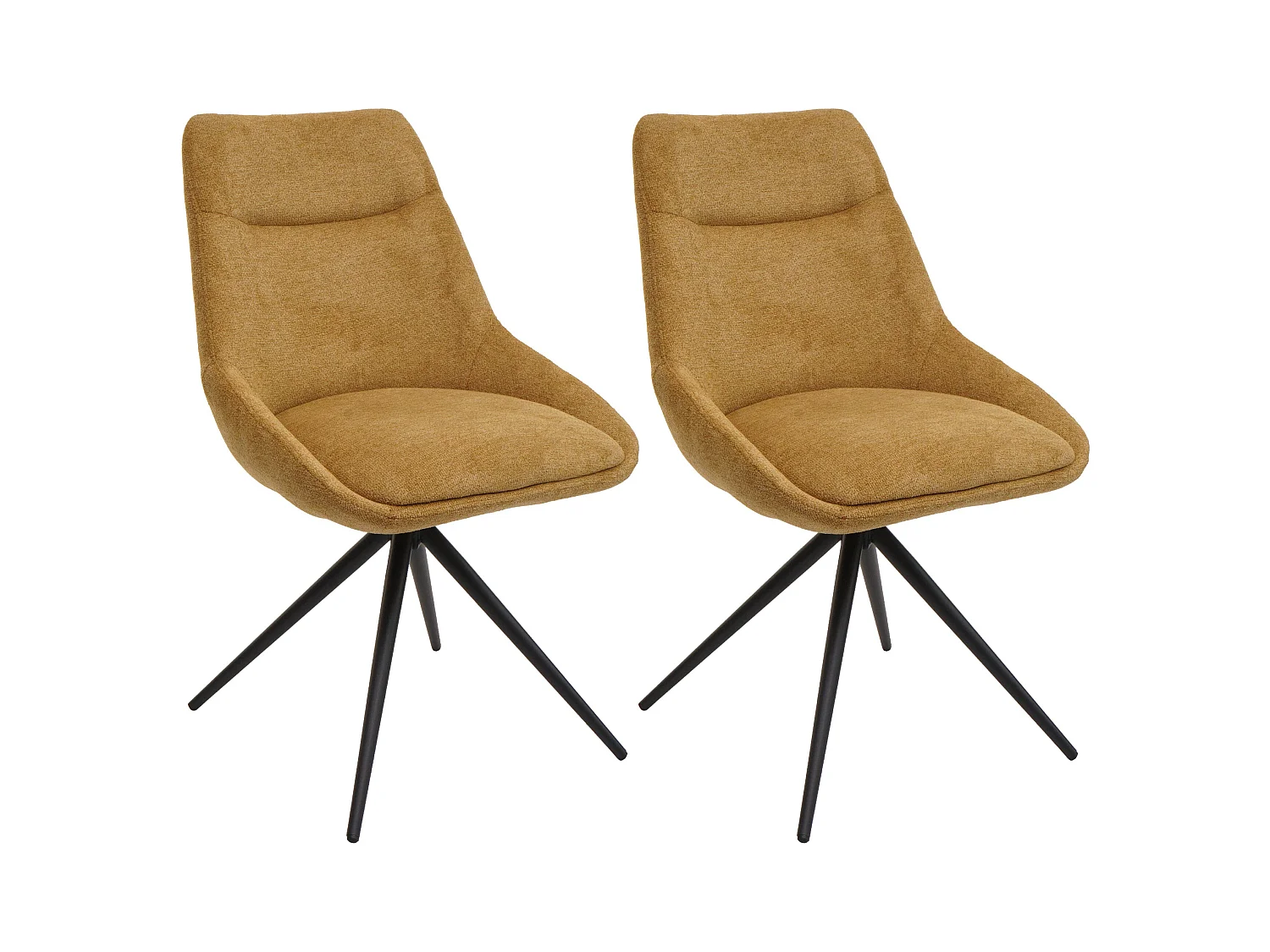 Esszimmerstuhl MCW-M65, Senfgelb