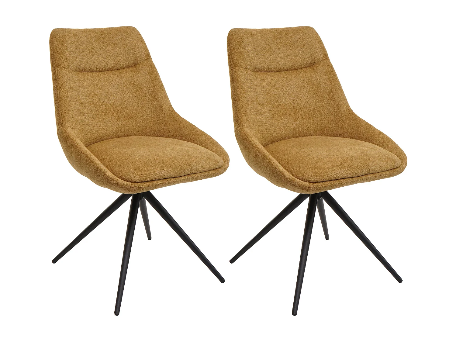 Esszimmerstuhl MCW-M65, Senfgelb