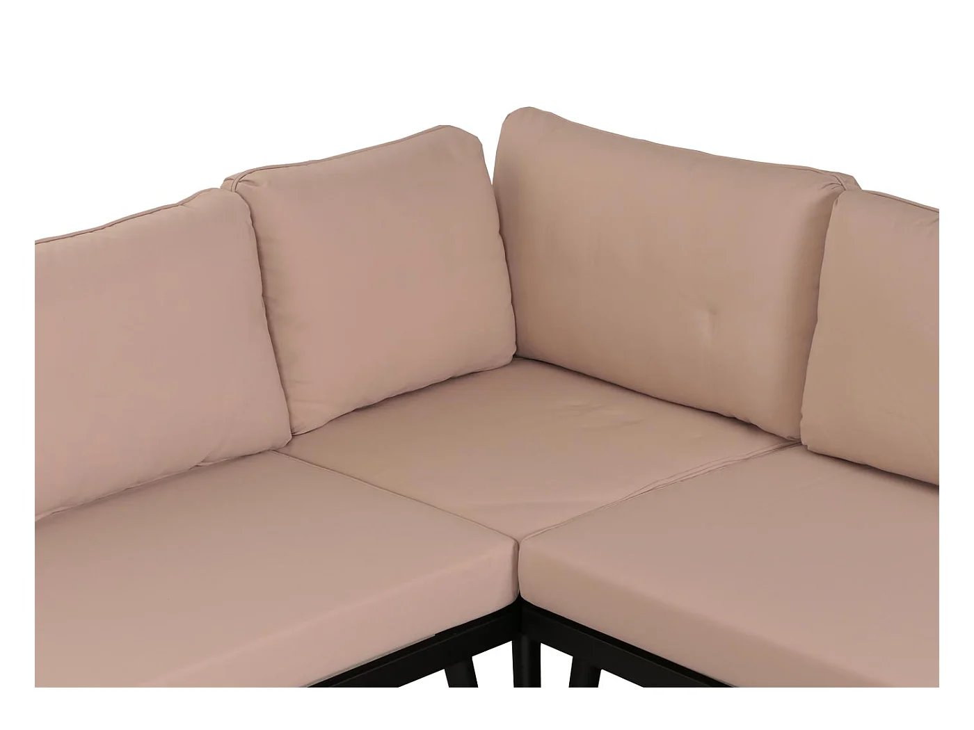 Tuinset MCW-H54c,  lichtbruin, kussens beige