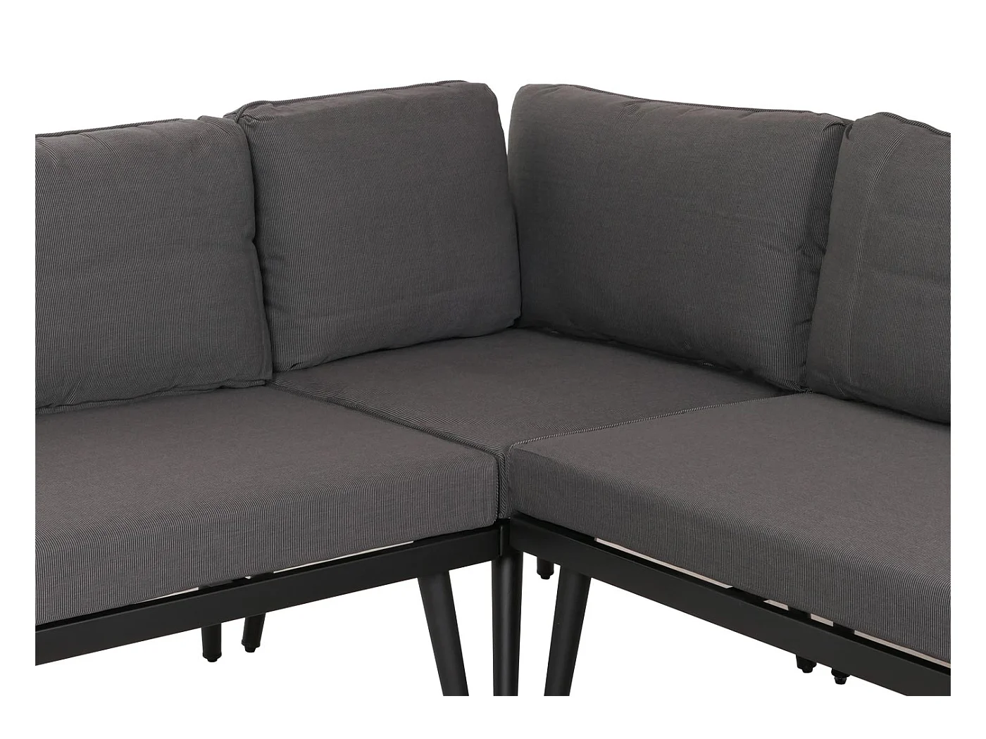 Zestaw ogrodowy MCW-H54c,  brąz, poduszki ciemnoszare