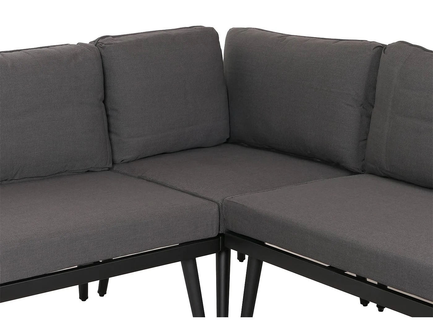 Zestaw ogrodowy MCW-H54c,  brąz, poduszki ciemnoszare