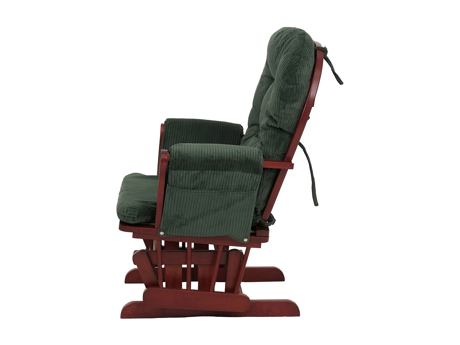 Fauteuil de relaxation MCW-C76,  vert Bâti foncé